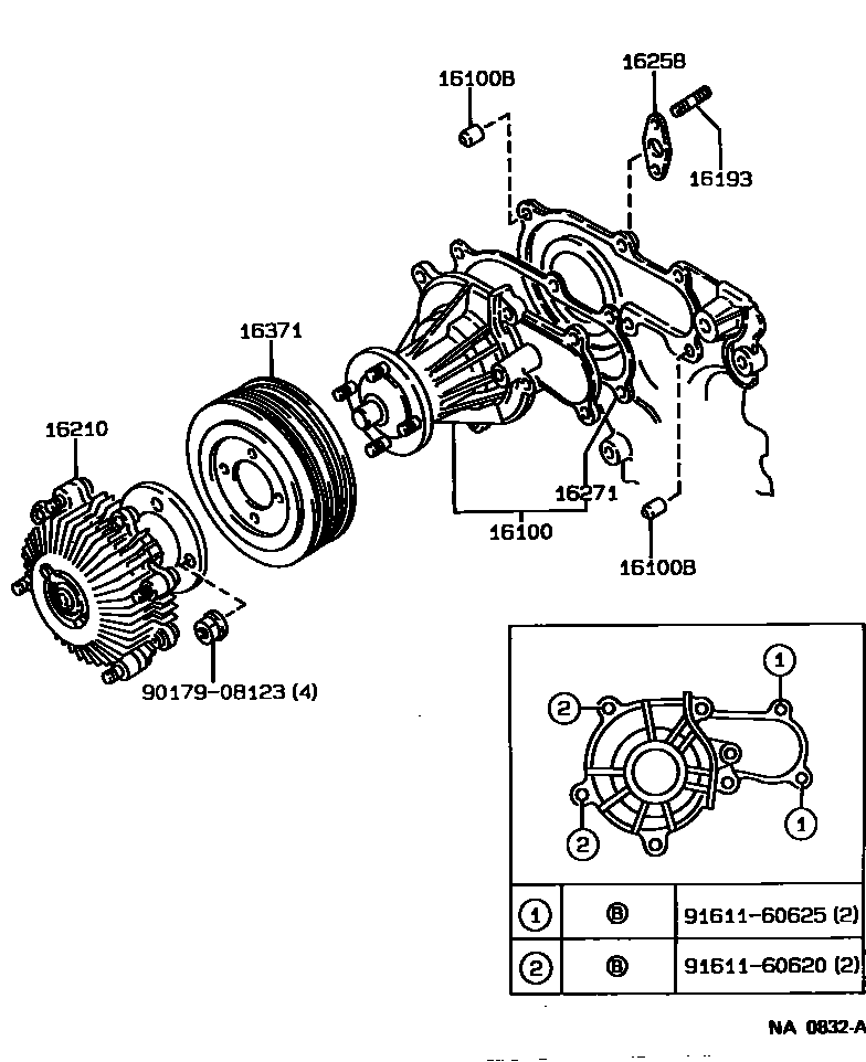1601 — WATER PUMP