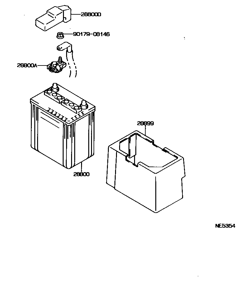 8201 — BATTERY & BATTERY CABLE