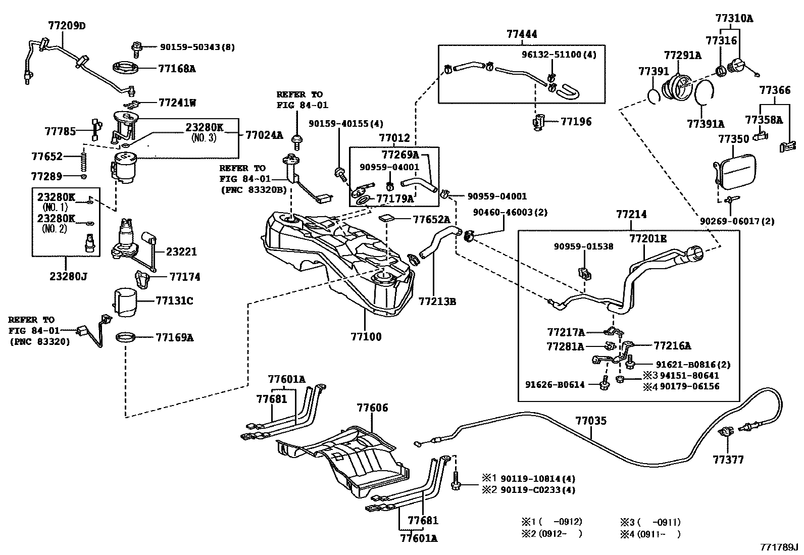 7701 — FUEL TANK & TUBE