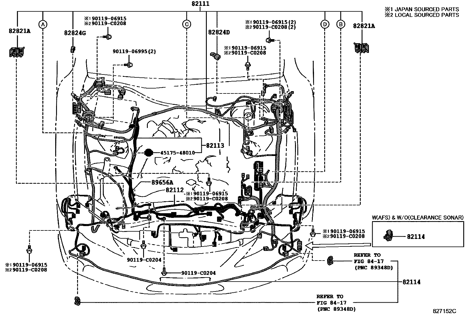 8202 — WIRING & CLAMP