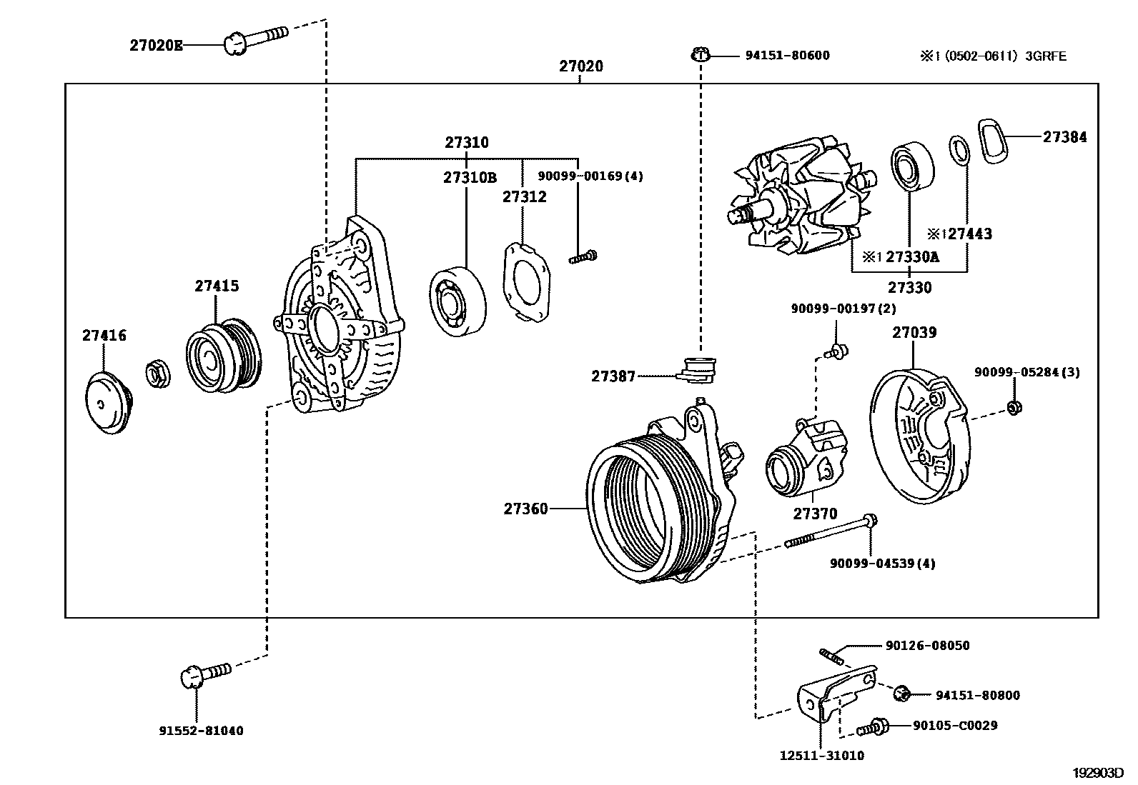 1903 — ALTERNATOR