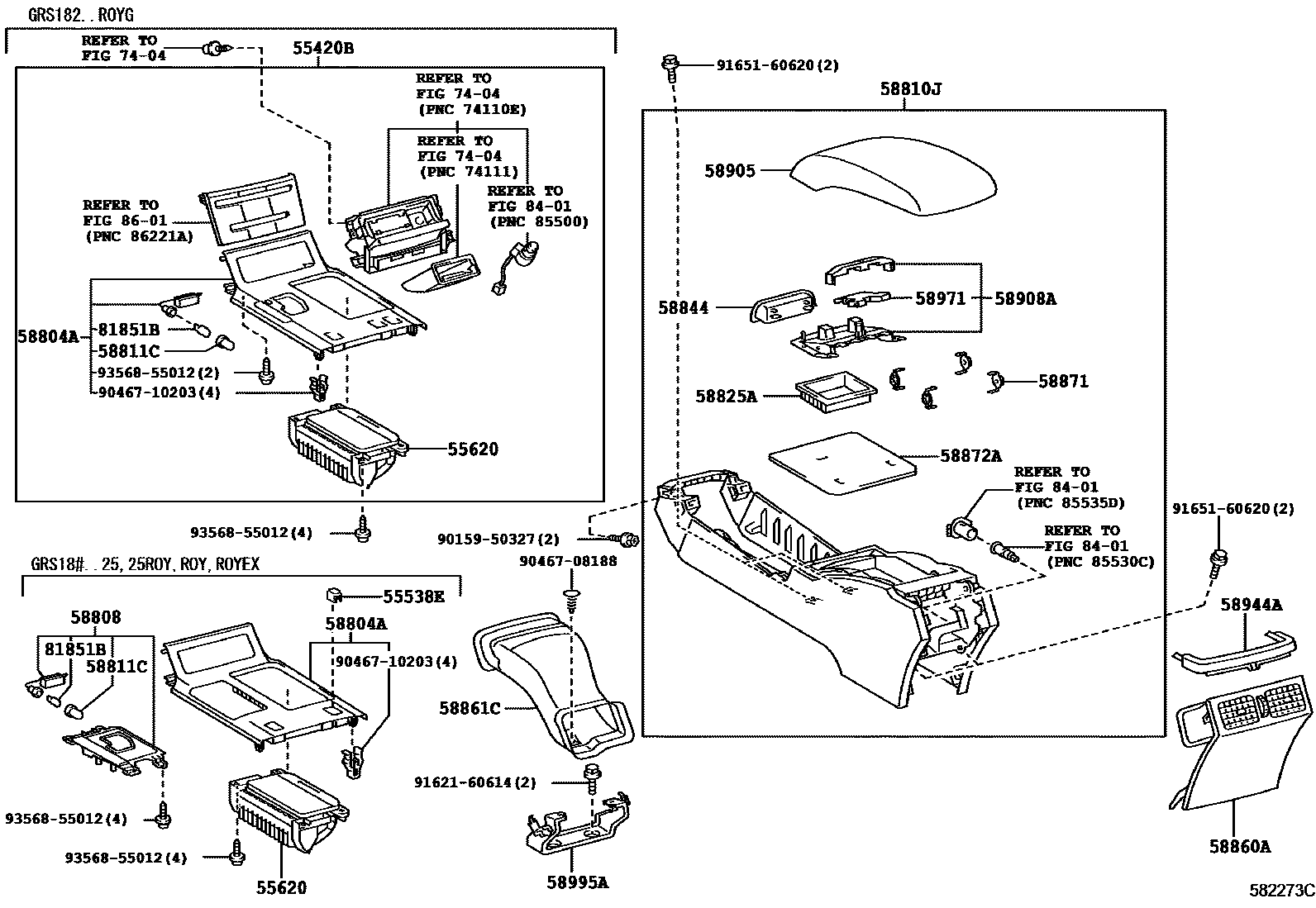 5806 — CONSOLE BOX & BRACKET