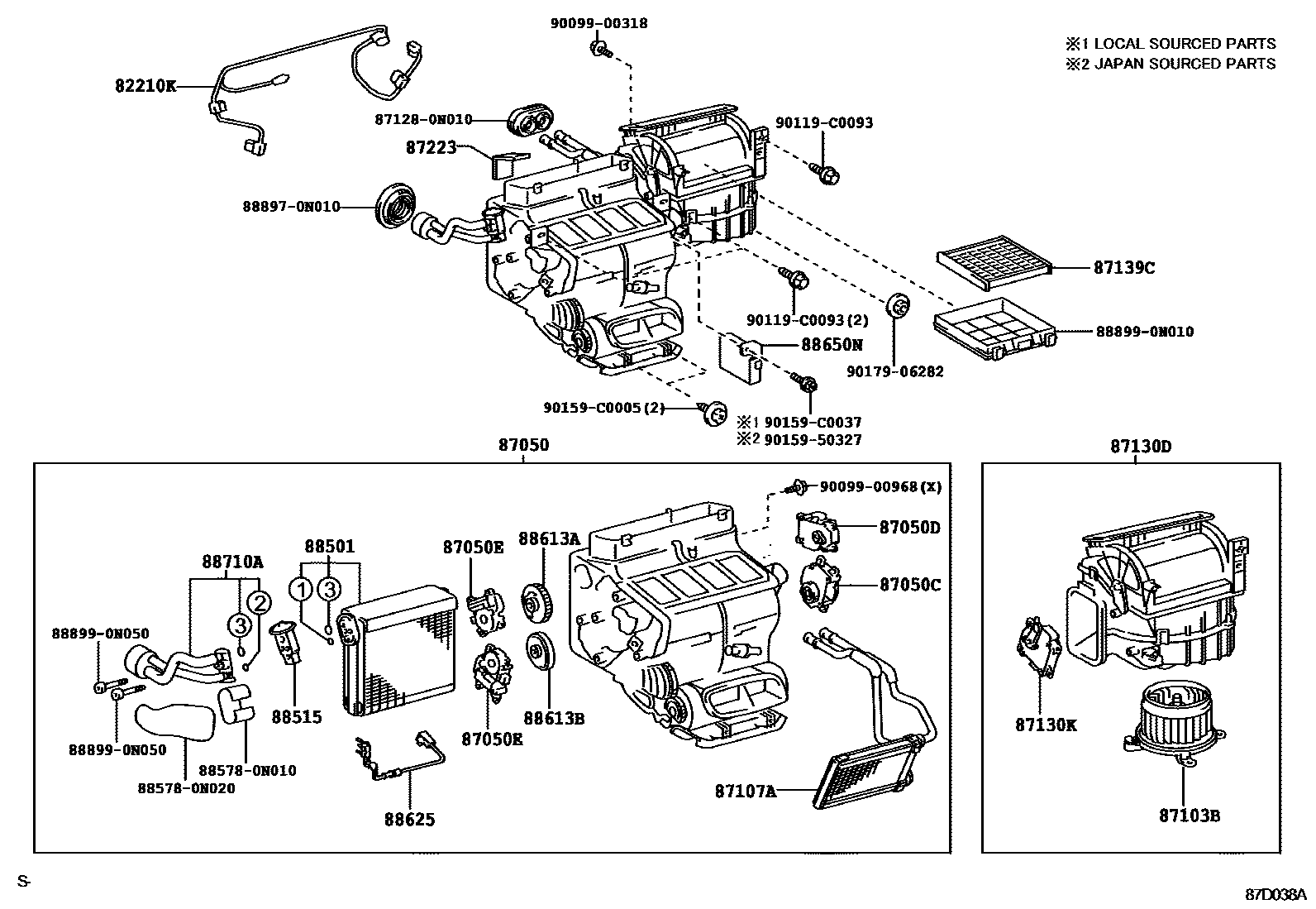 8714 — HEATING & AIR CONDITIONING - COOLER UNIT