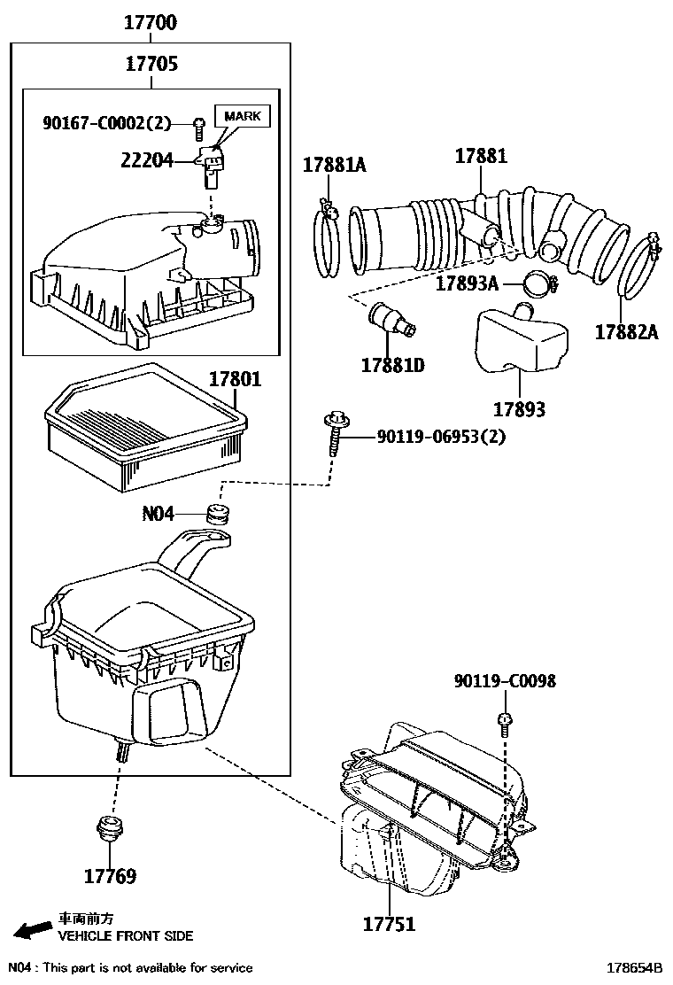 1703 — AIR CLEANER