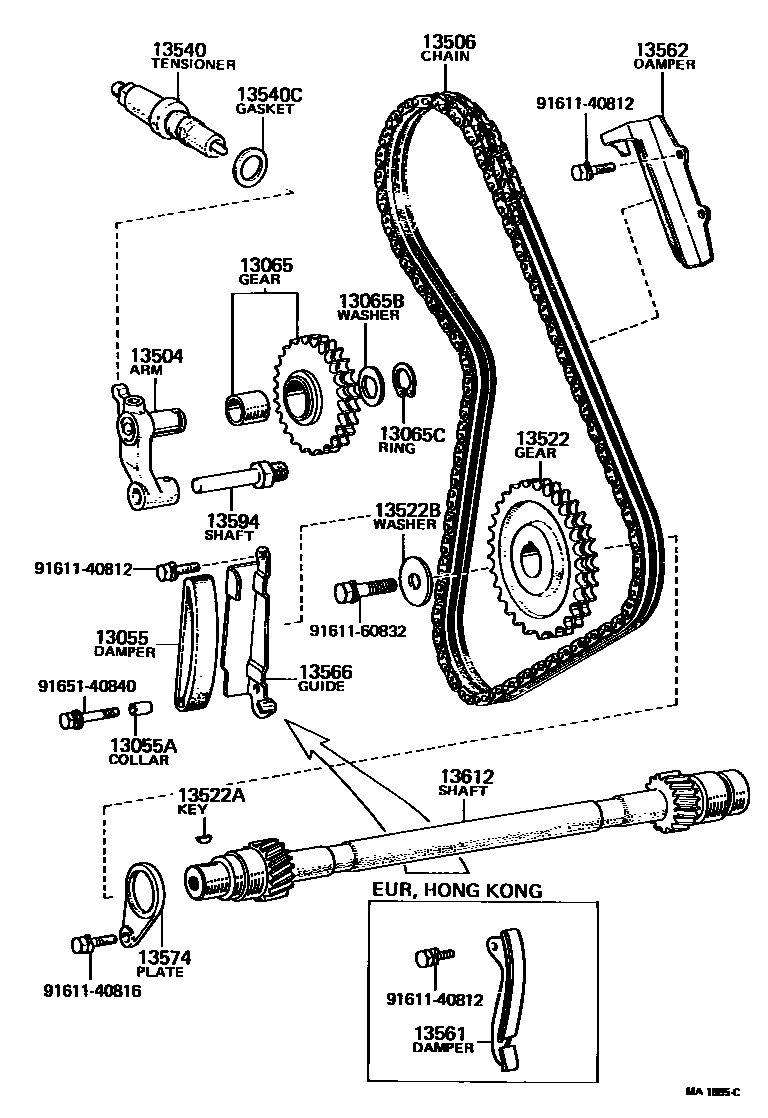 1303 — TIMING CHAIN