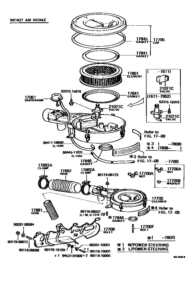 1703 — AIR CLEANER