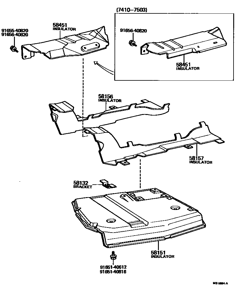 5802 — FLOOR INSULATOR
