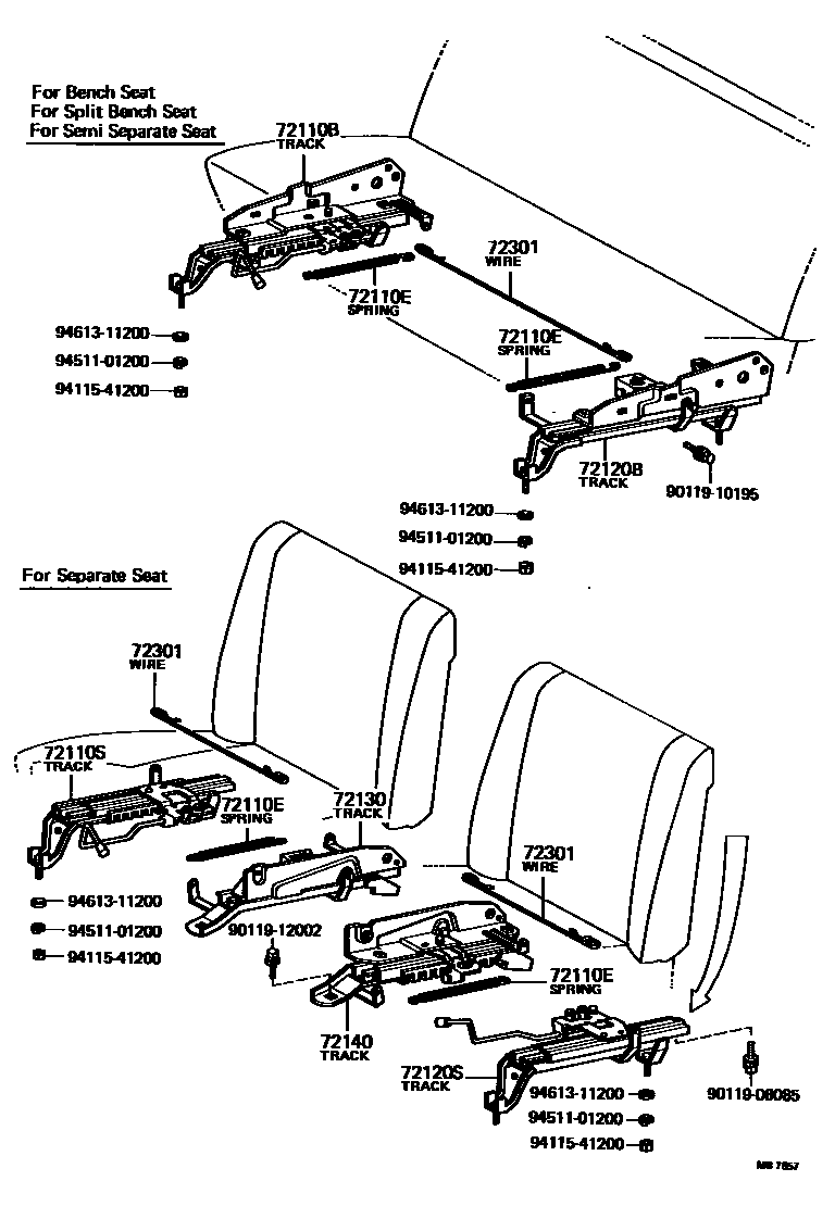 7103 — SEAT TRUCK