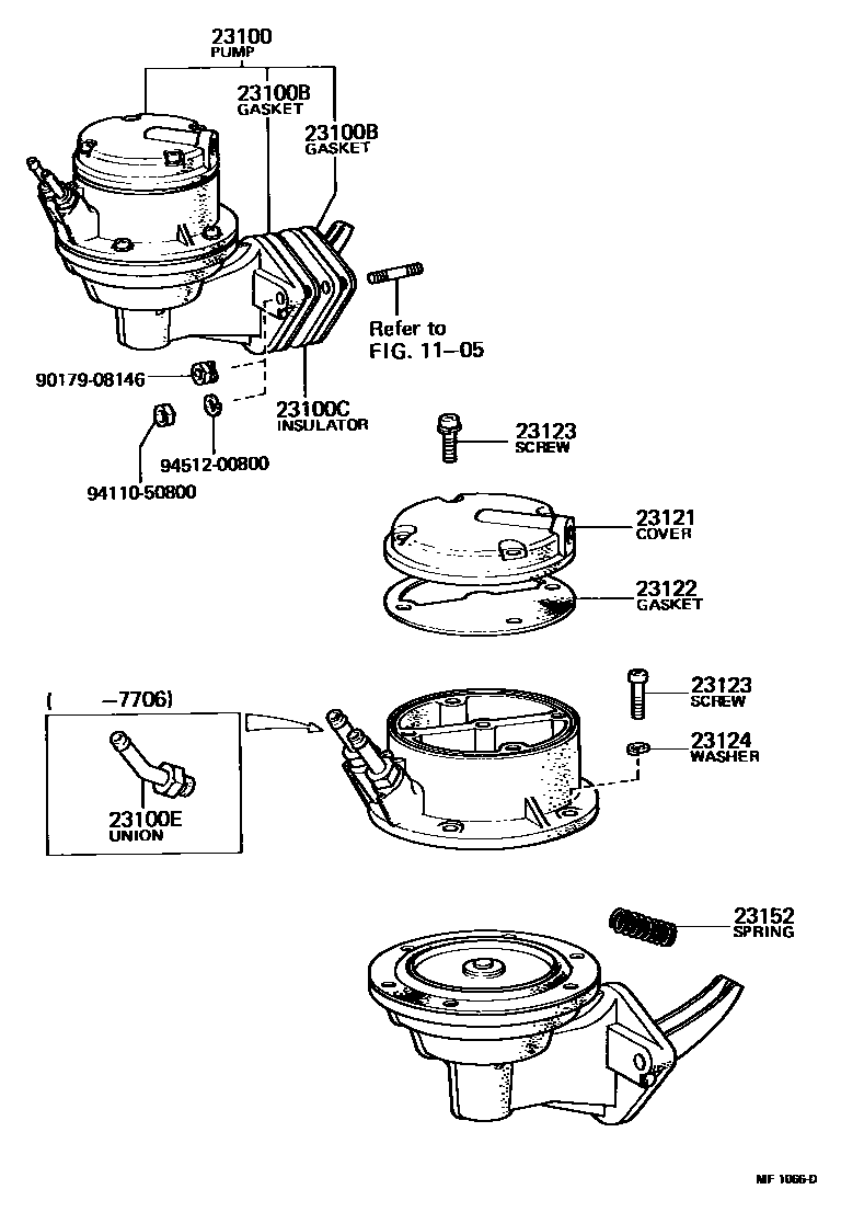2301 — FUEL PUMP & PIPE
