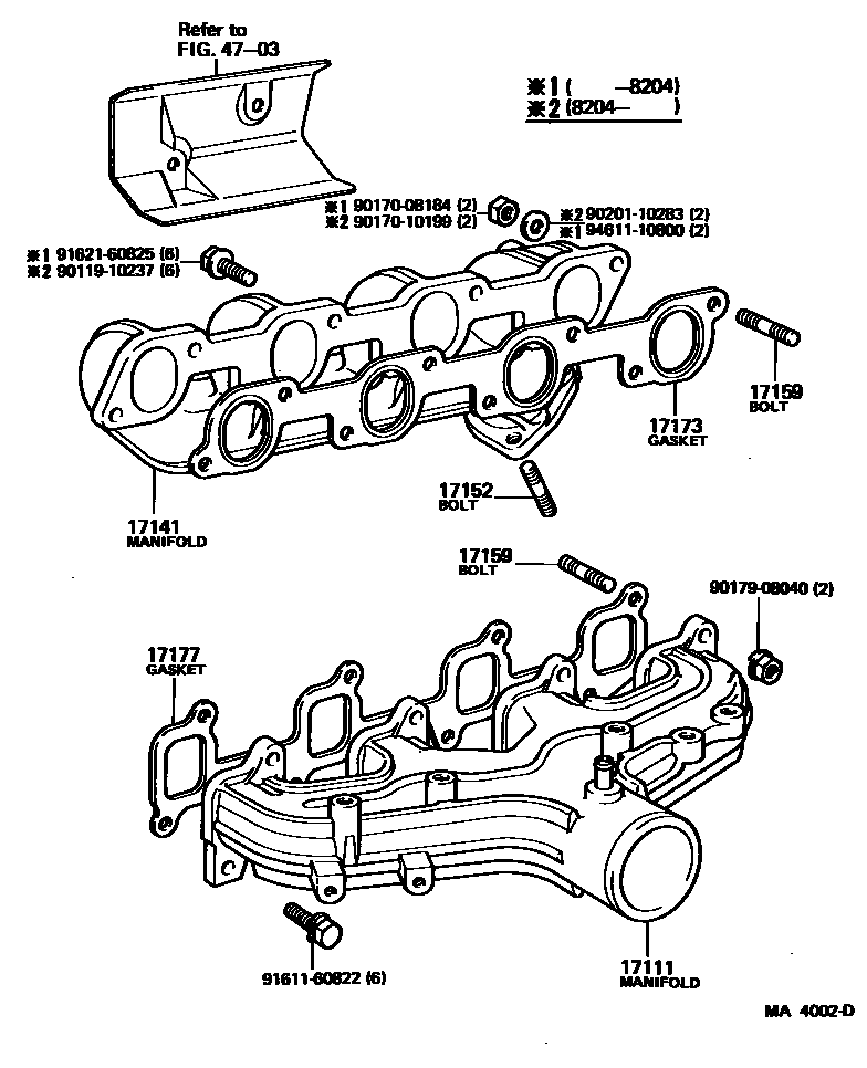 1701 — MANIFOLD