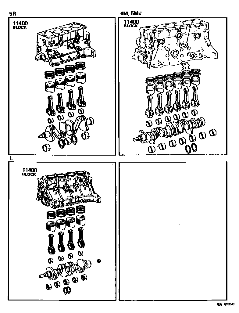 1102 — SHORT BLOCK ASSEMBLY