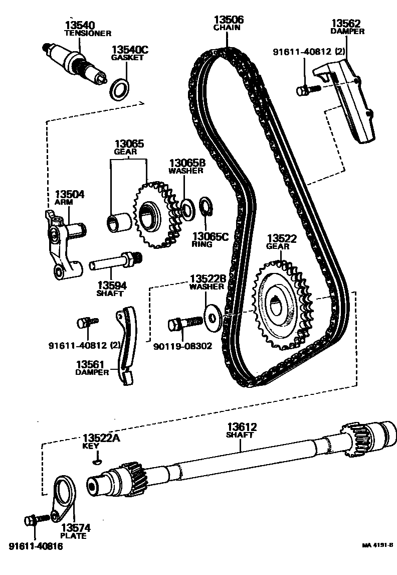 1303 — TIMING CHAIN