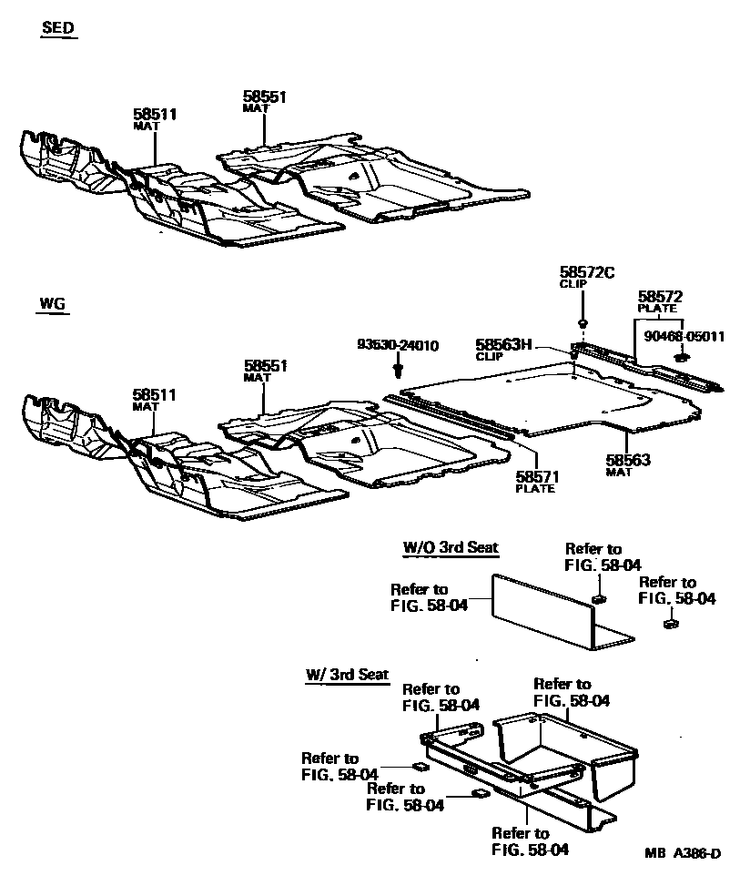 5803 — FLOOR MAT
