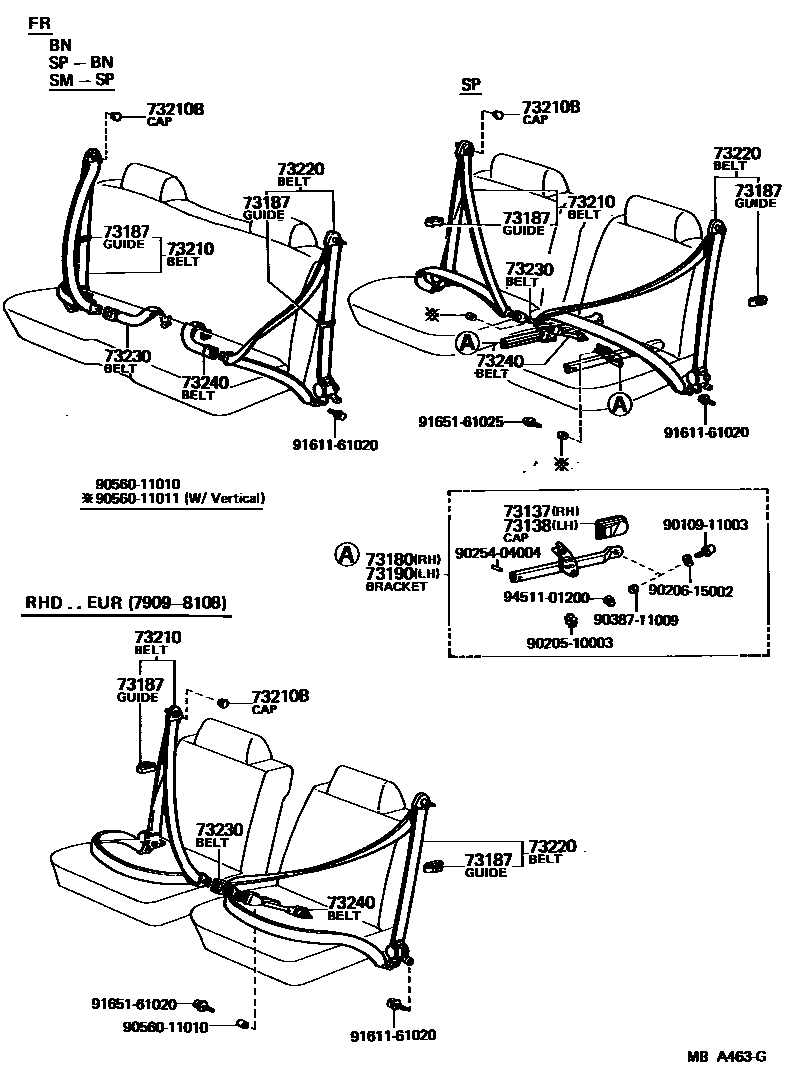 7104 — SEAT BELT & CHILD RESTRAINT SEAT