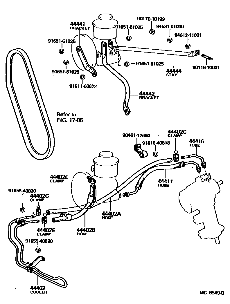 4503 — POWER STEERING TUBE