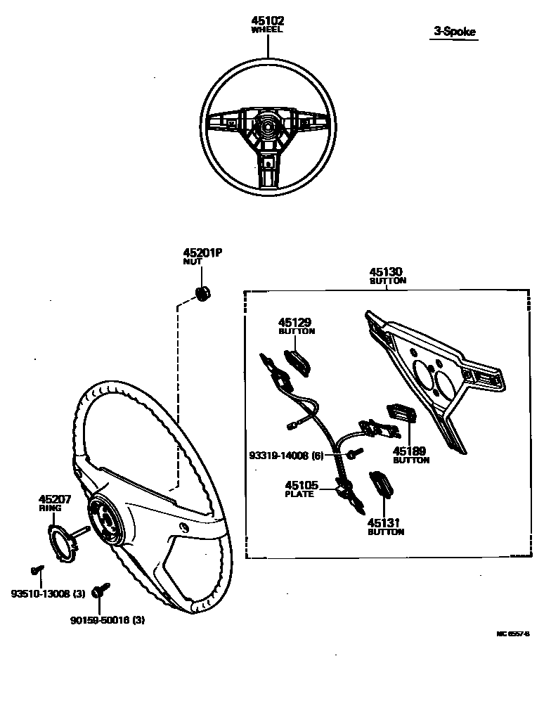 4504 — STEERING WHEEL