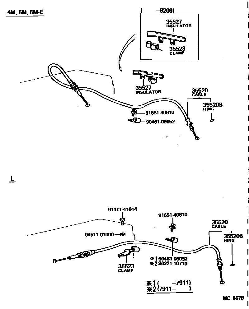 3513 — THROTTLE LINK & VALVE LEVER (ATM)