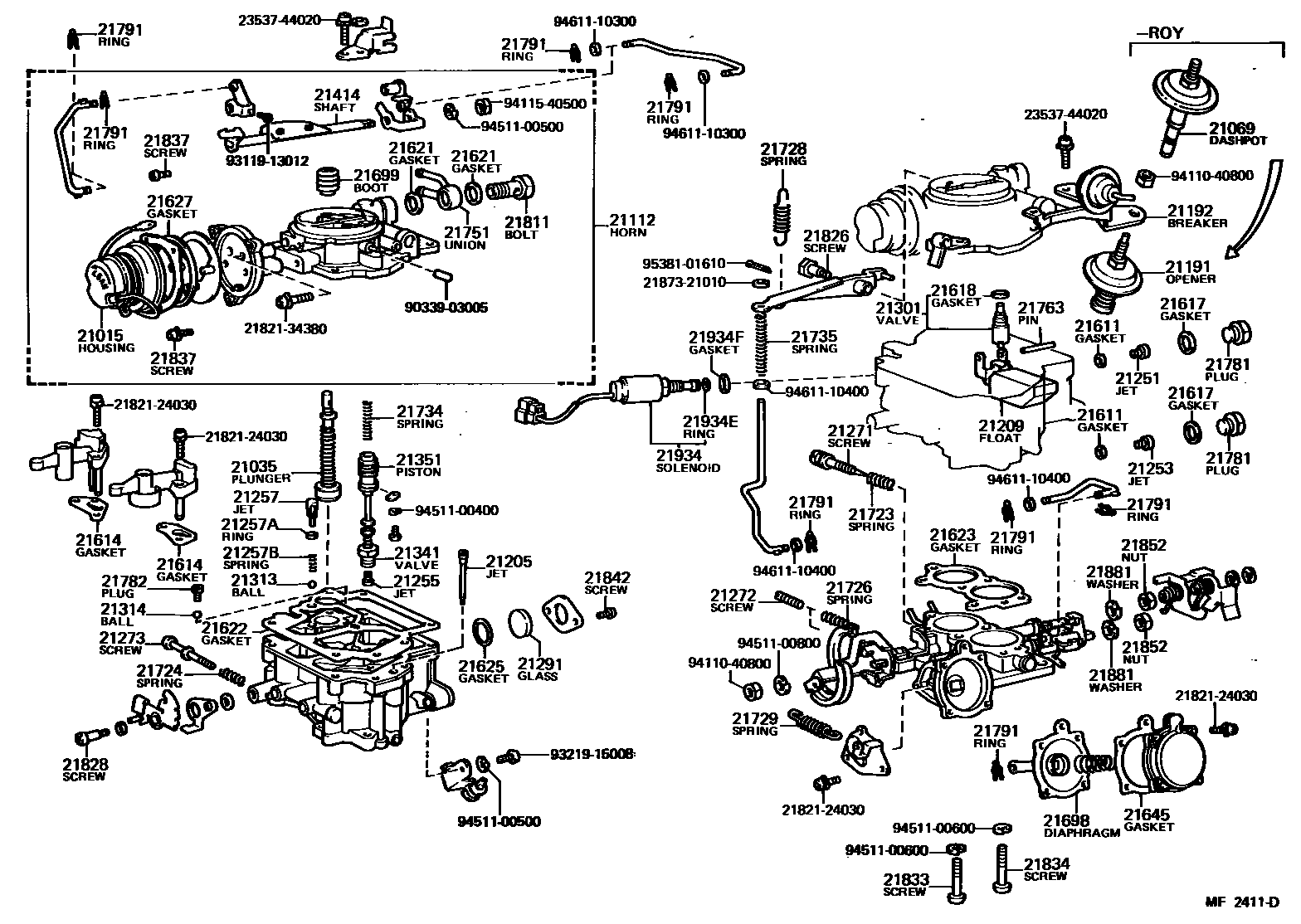 2103 — CARBURETOR