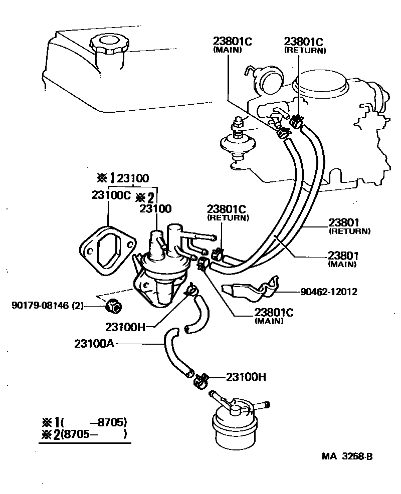 2301 — FUEL PUMP & PIPE