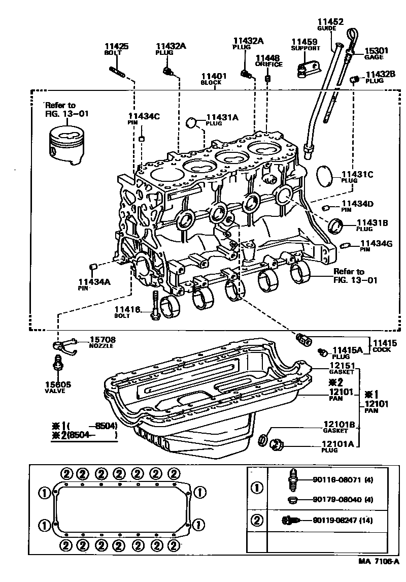 1105 — CYLINDER BLOCK