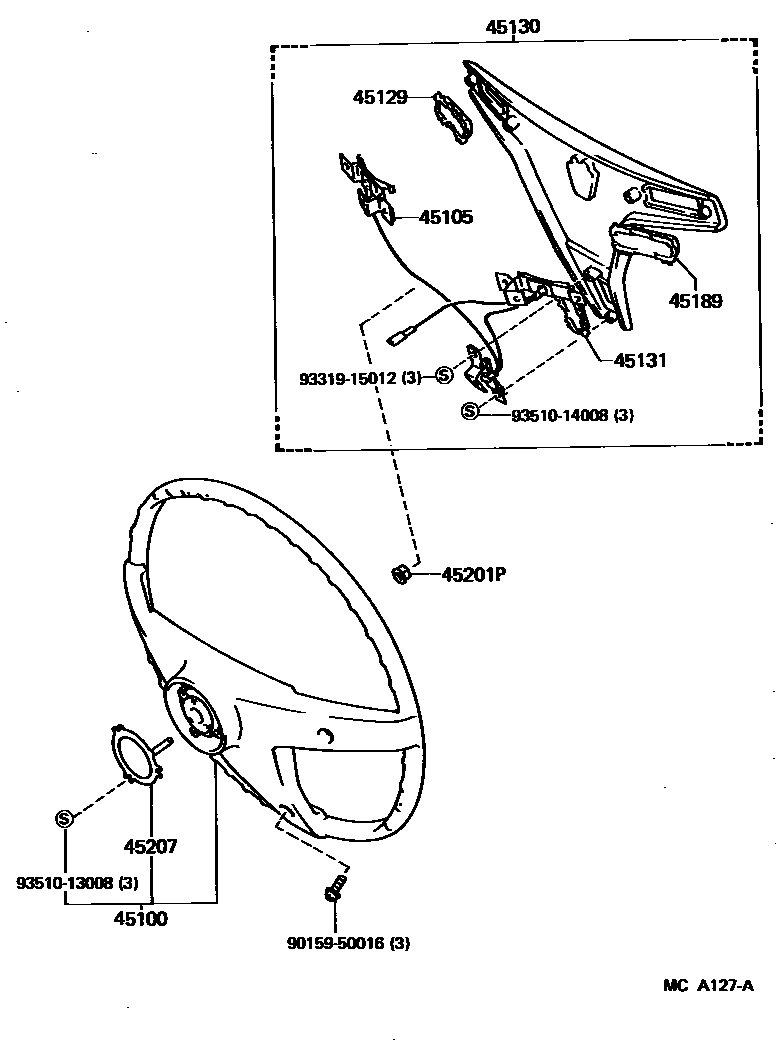 4504 — STEERING WHEEL