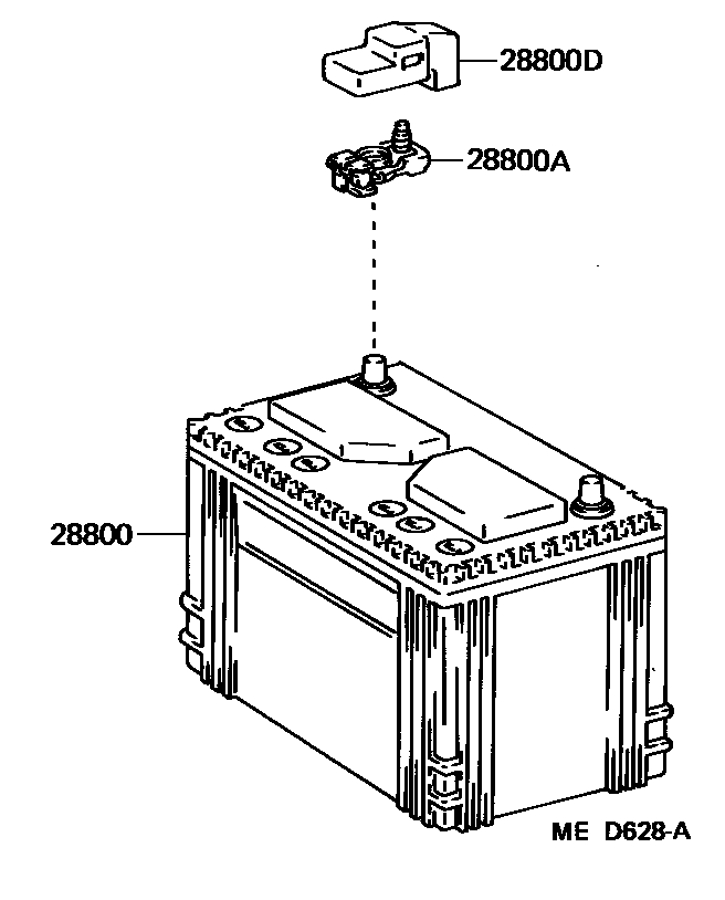 8201 — BATTERY & BATTERY CABLE