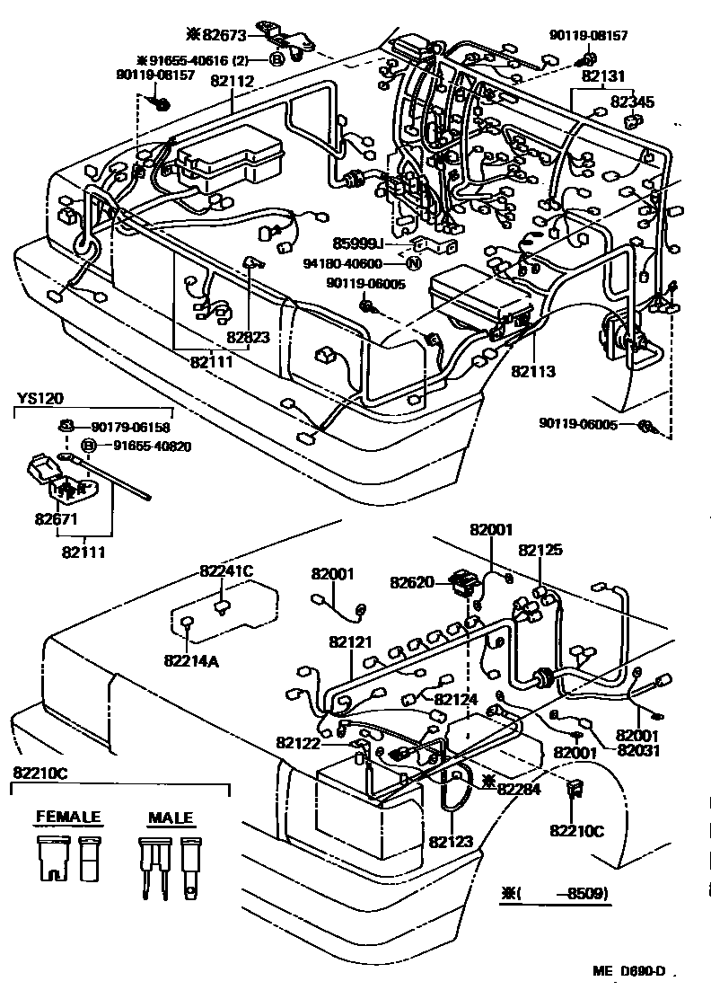 8202 — WIRING & CLAMP