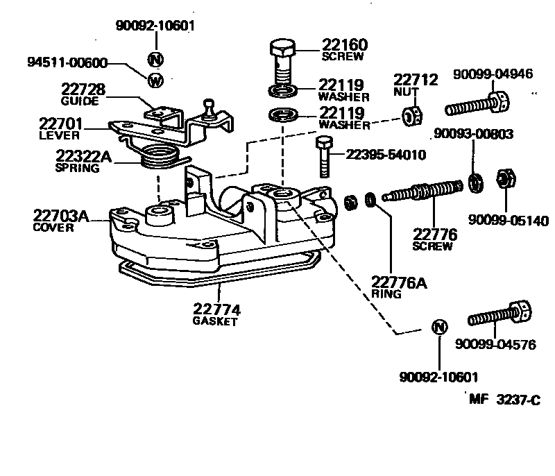 2203 — INJECTION PUMP BODY