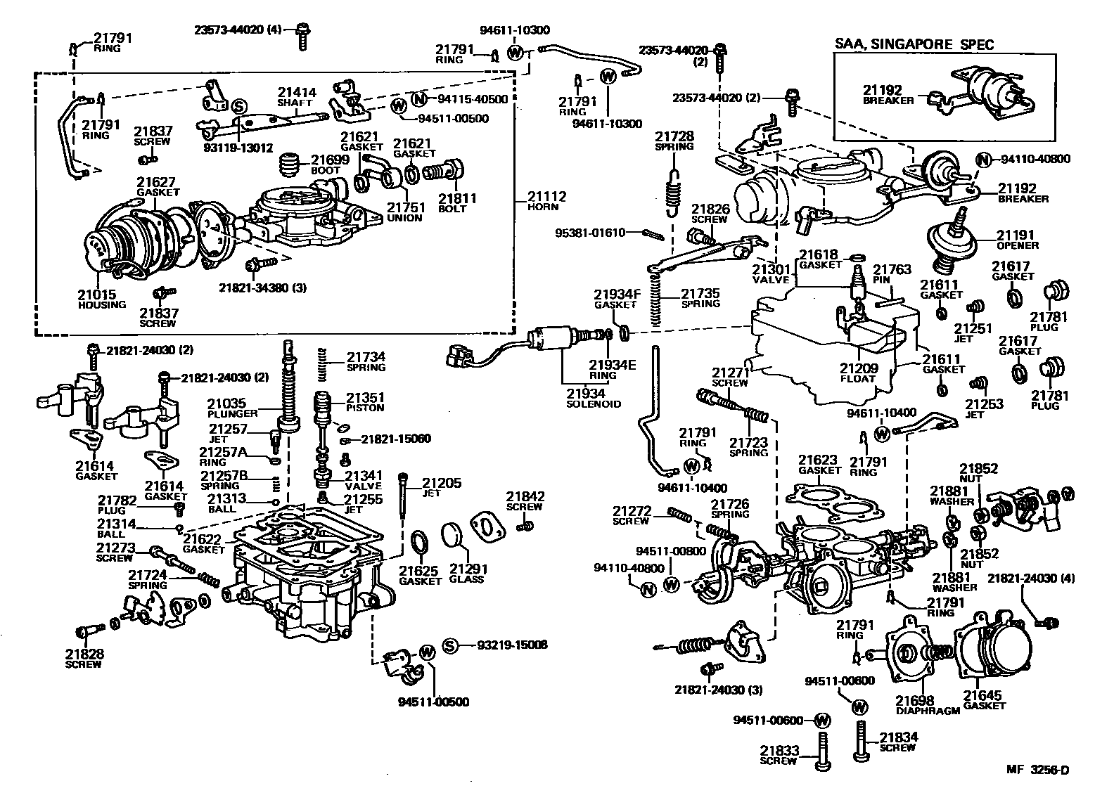 2103 — CARBURETOR
