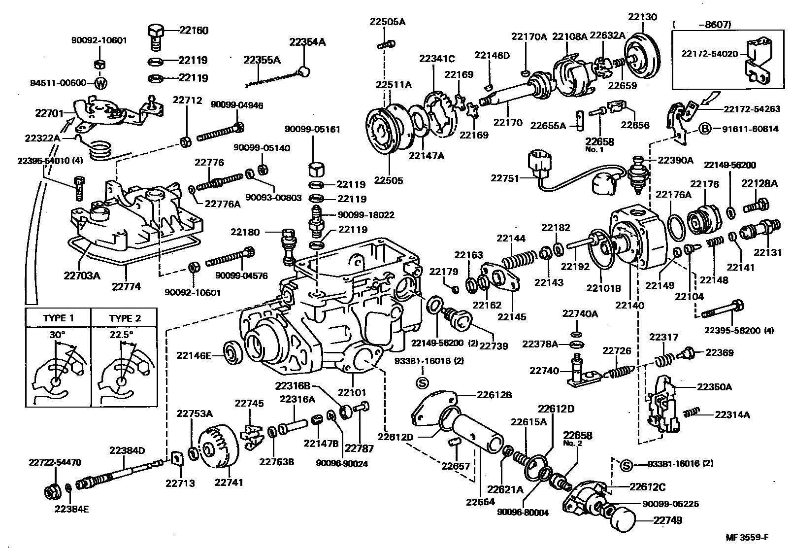 2203 — INJECTION PUMP BODY