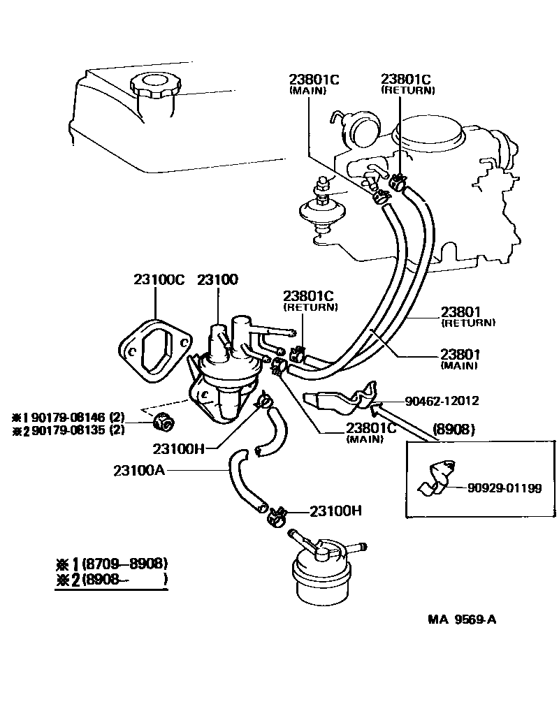 2301 — FUEL PUMP & PIPE