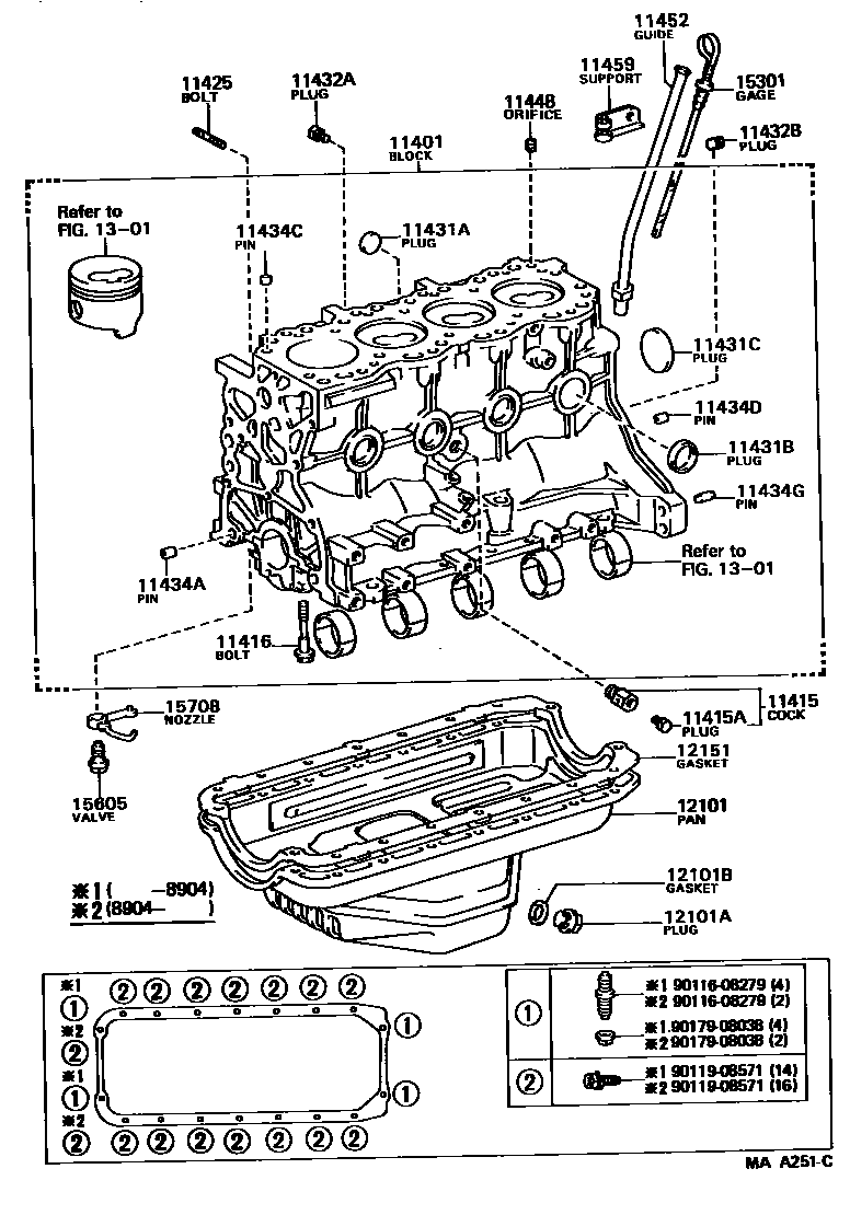 1105 — CYLINDER BLOCK