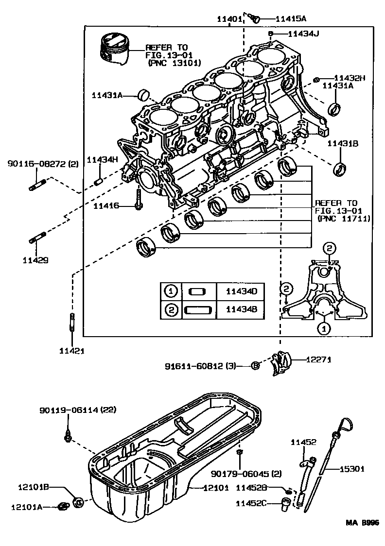 1105 — CYLINDER BLOCK
