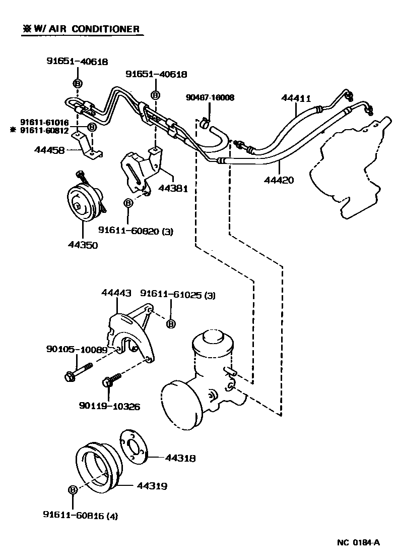 4503 — POWER STEERING TUBE
