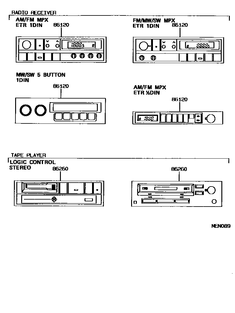 8601 — RADIO RECEIVER & AMPLIFIER & CONDENSER