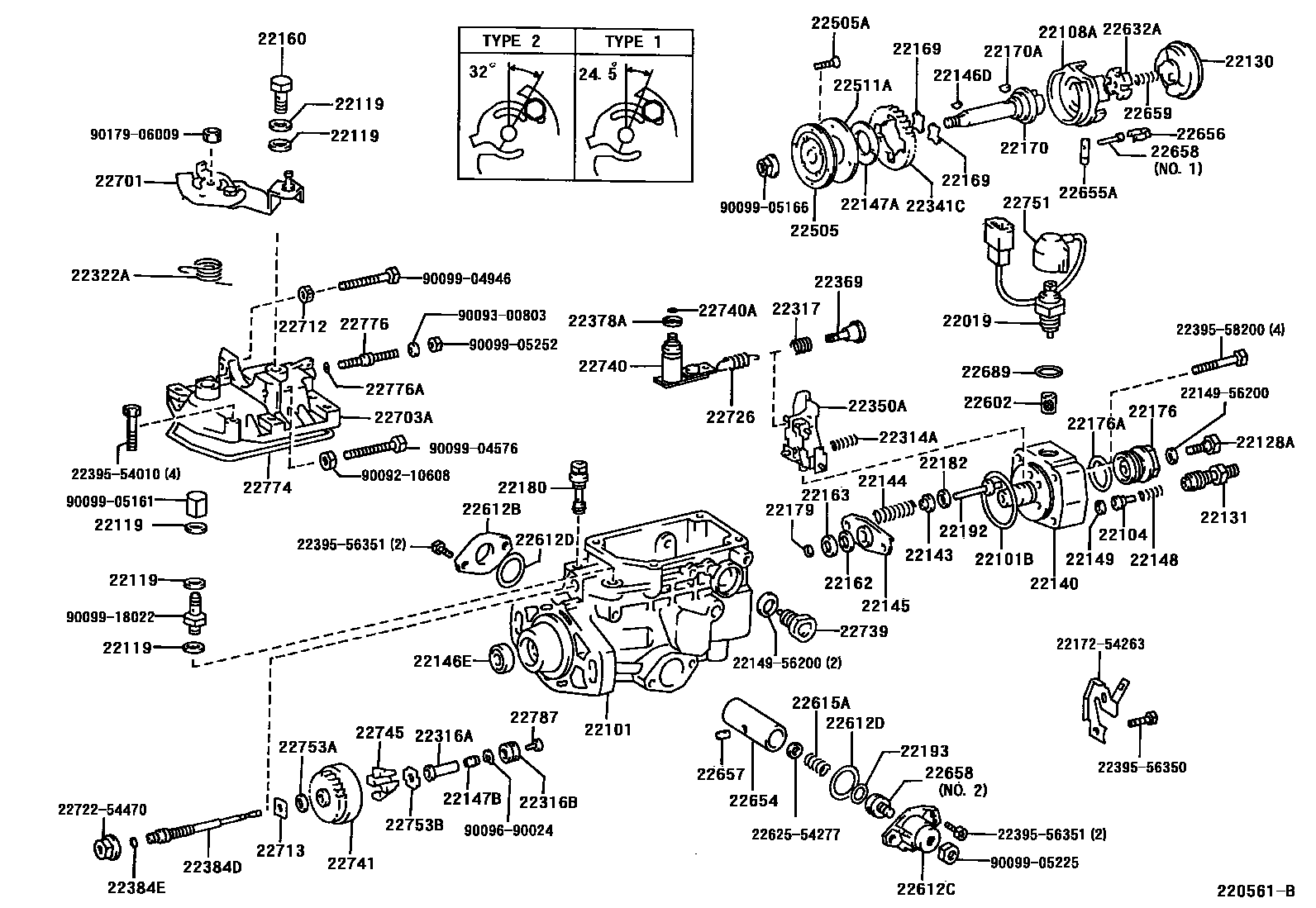 2203 — INJECTION PUMP BODY