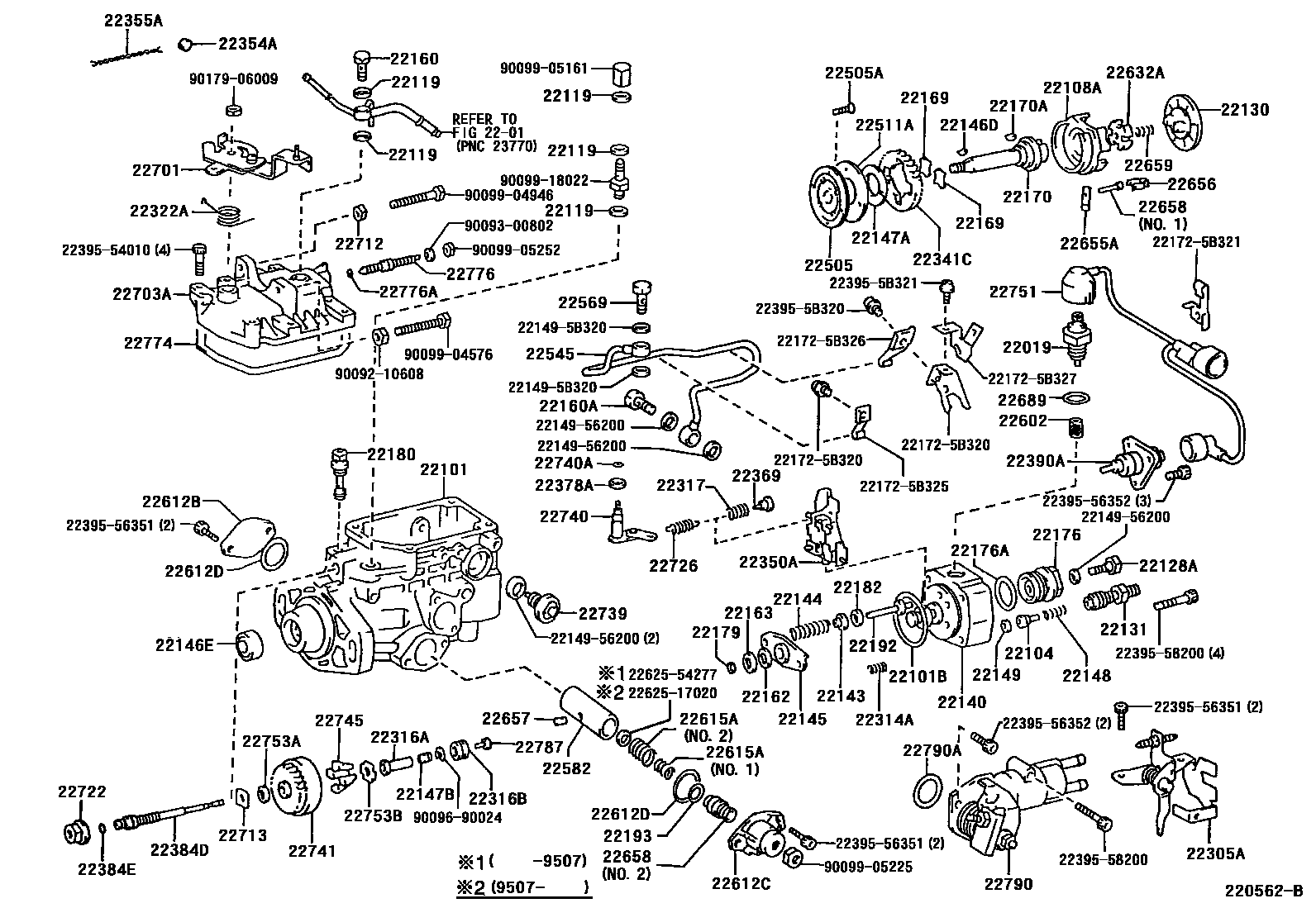 2203 — INJECTION PUMP BODY