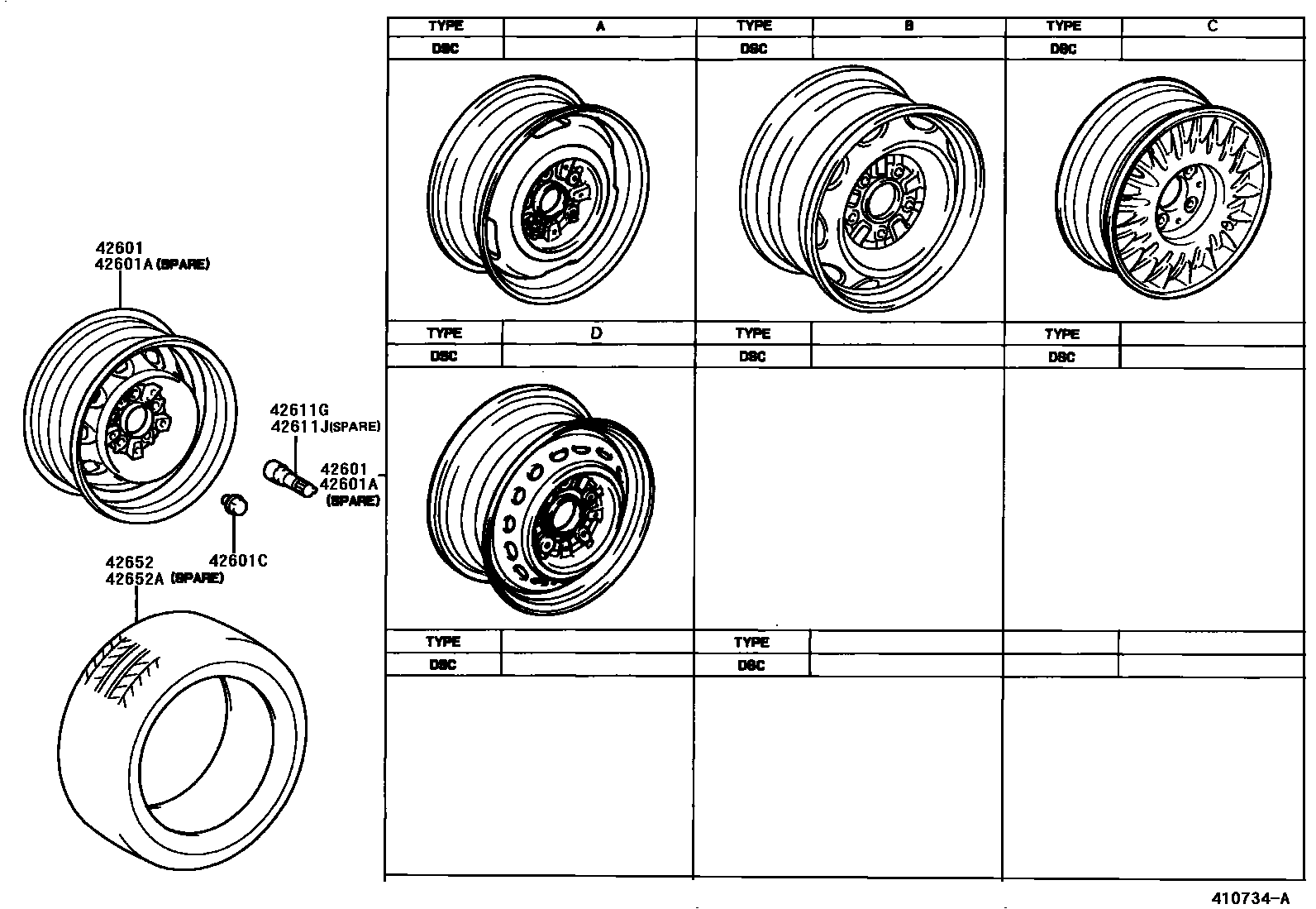 4103 — DISC WHEEL & WHEEL CAP
