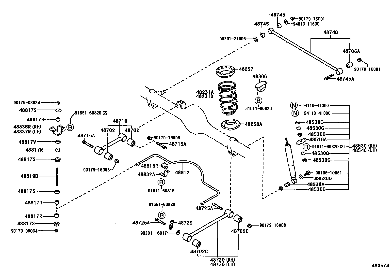 4804 — REAR SPRING & SHOCK ABSORBER