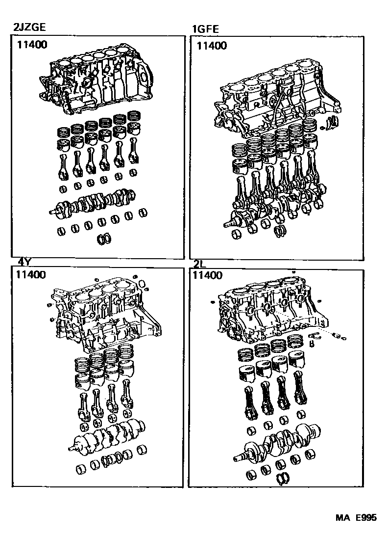 1102 — SHORT BLOCK ASSEMBLY