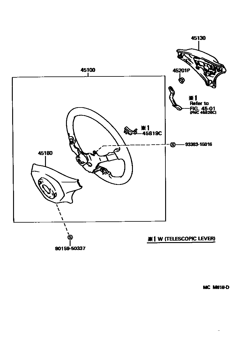 4504 — STEERING WHEEL