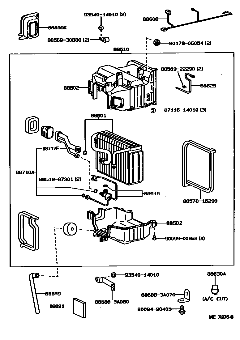 8714 — HEATING & AIR CONDITIONING - COOLER UNIT