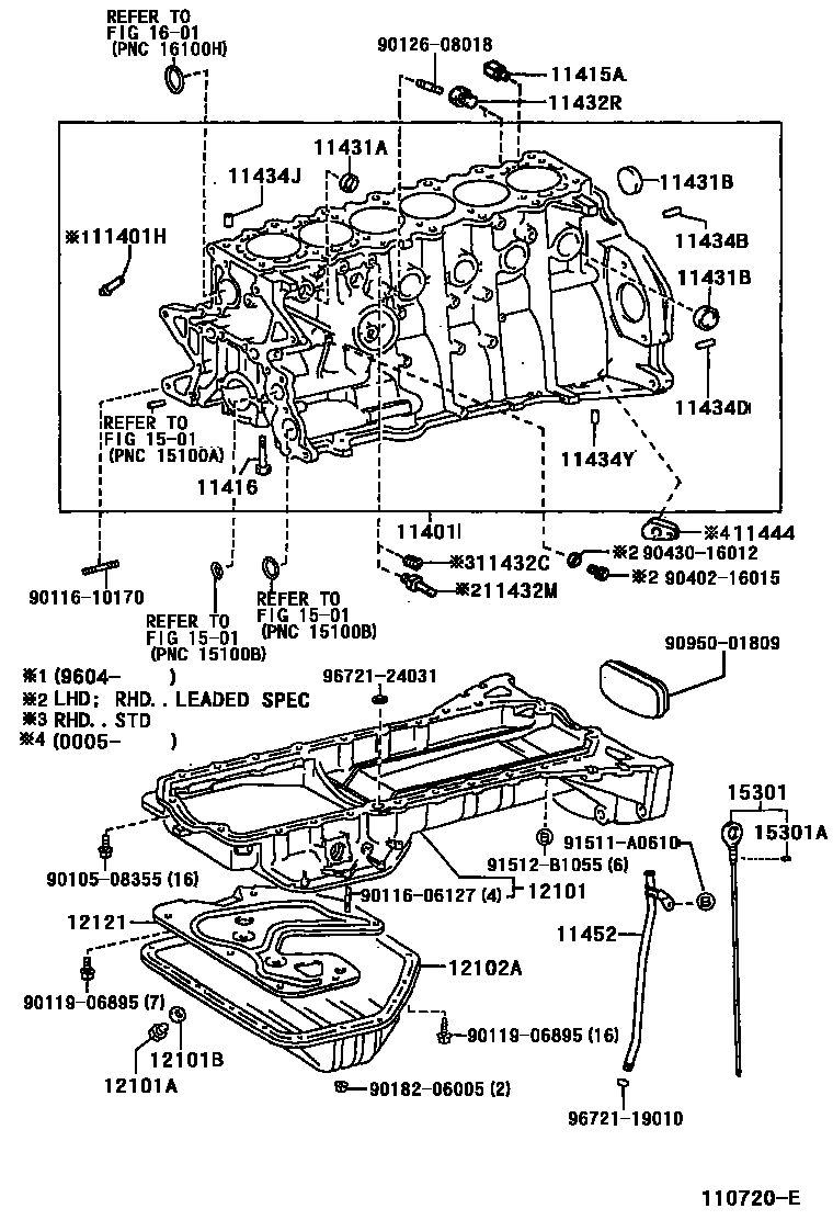 1105 — CYLINDER BLOCK