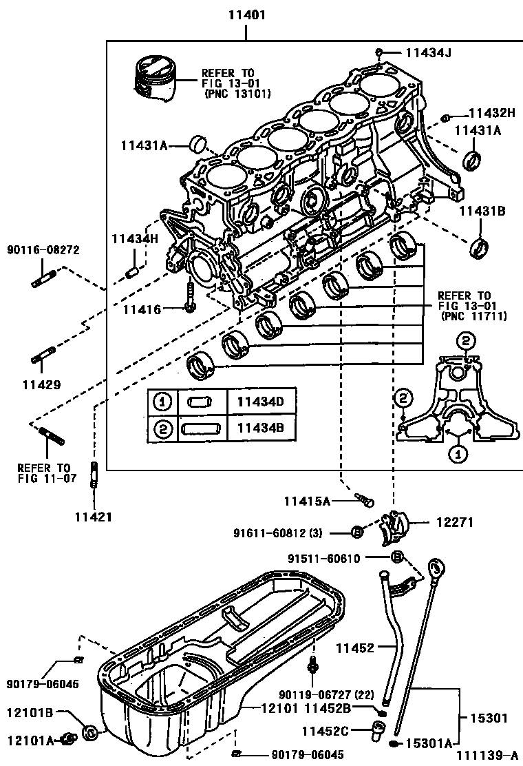 1105 — CYLINDER BLOCK