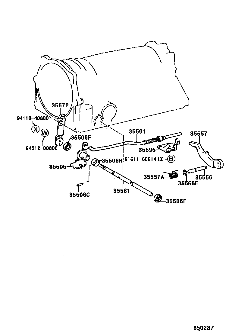 3513 — THROTTLE LINK & VALVE LEVER (ATM)