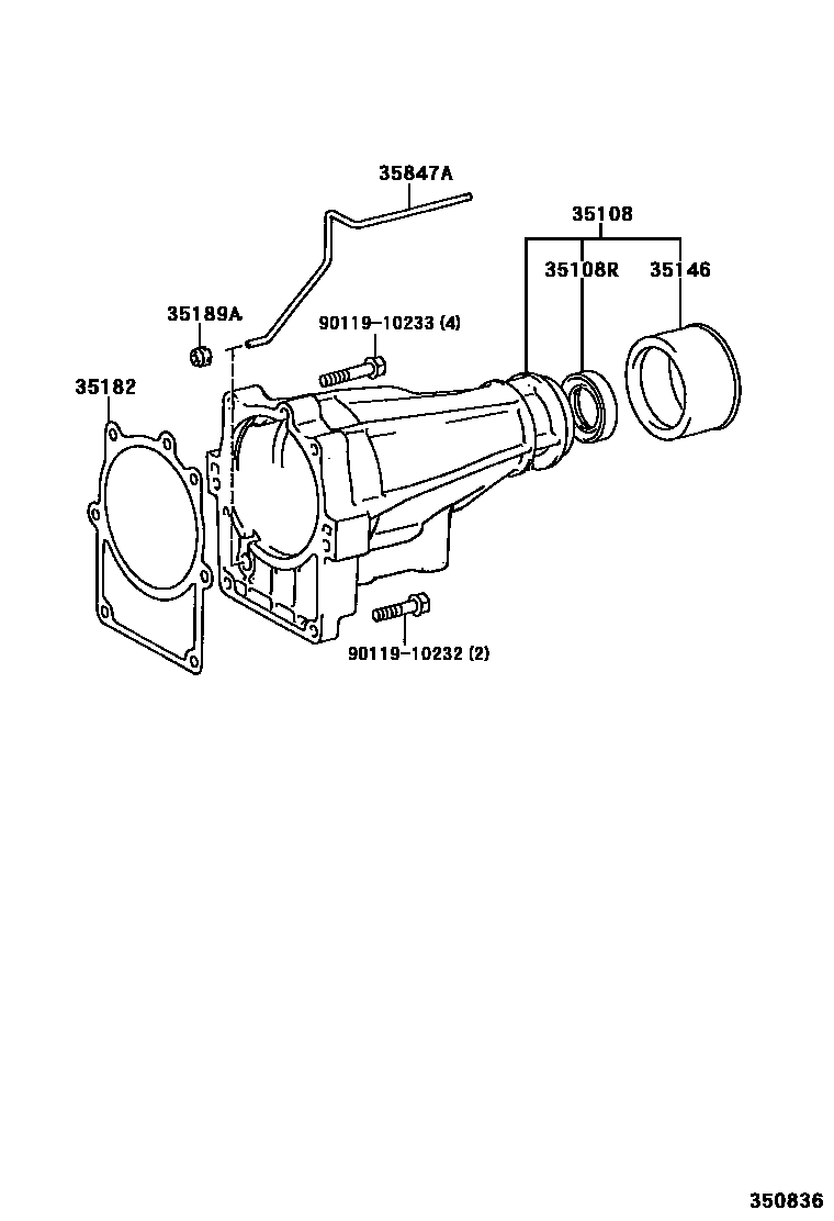 3504 — EXTENSION HOUSING (ATM)