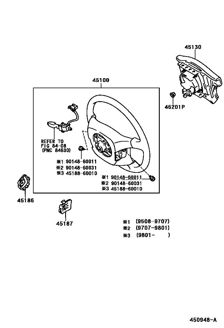 4504 — STEERING WHEEL