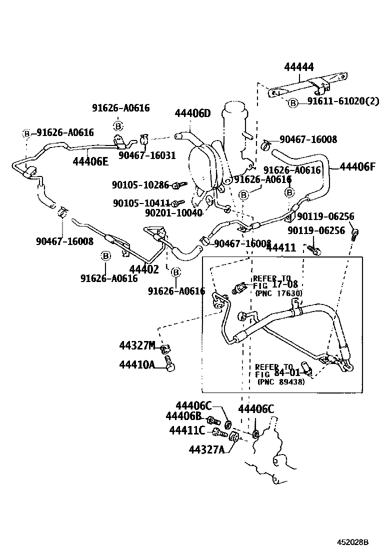 4503 — POWER STEERING TUBE