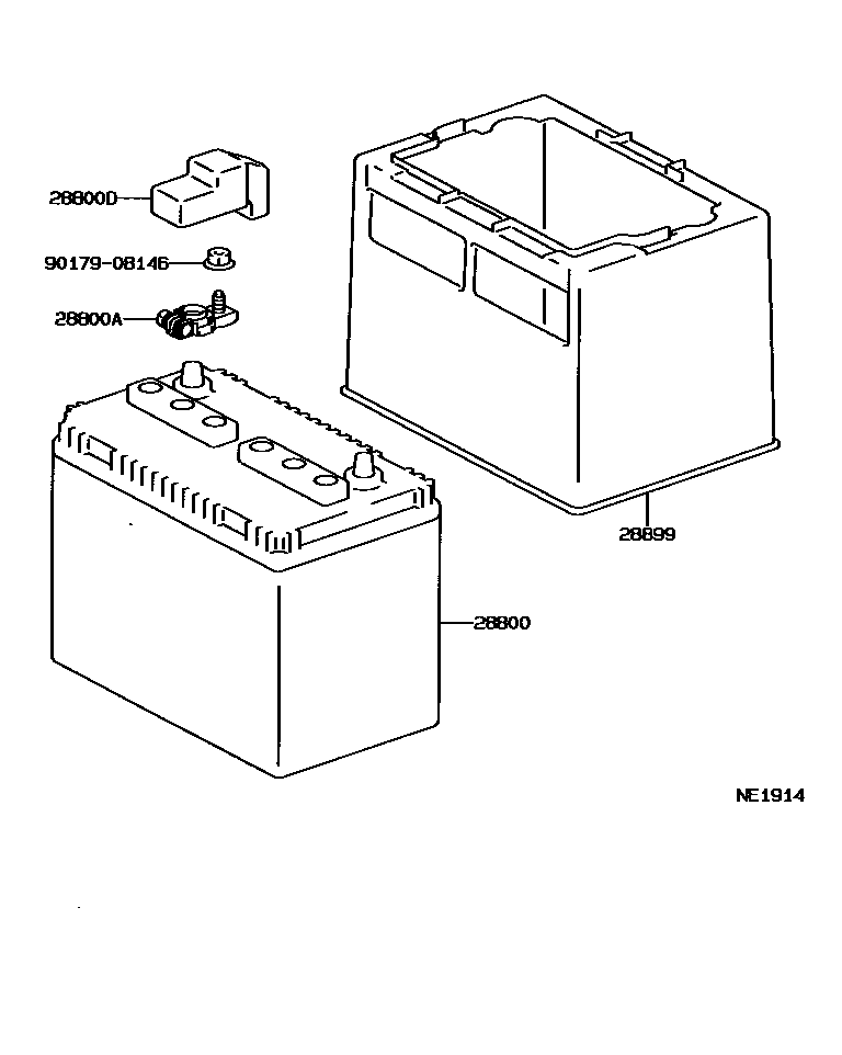 8201 — BATTERY & BATTERY CABLE