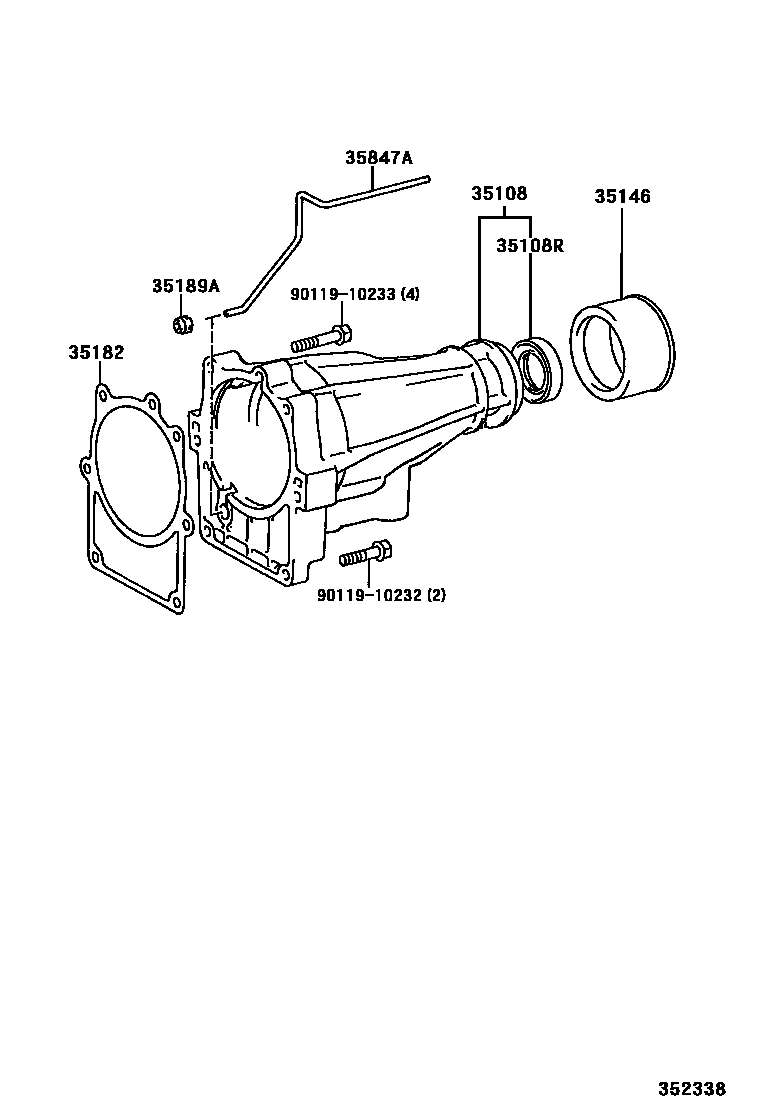 3504 — EXTENSION HOUSING (ATM)